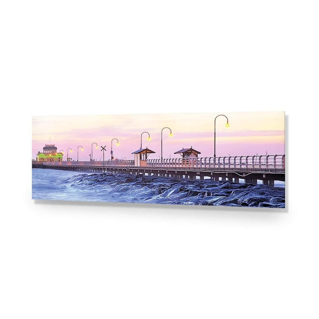 St Kilda Pier Sunset (Long) - Wall Art Designs - 1238_AL_H WAD_AP - 030 - EDG_90x30_NONE