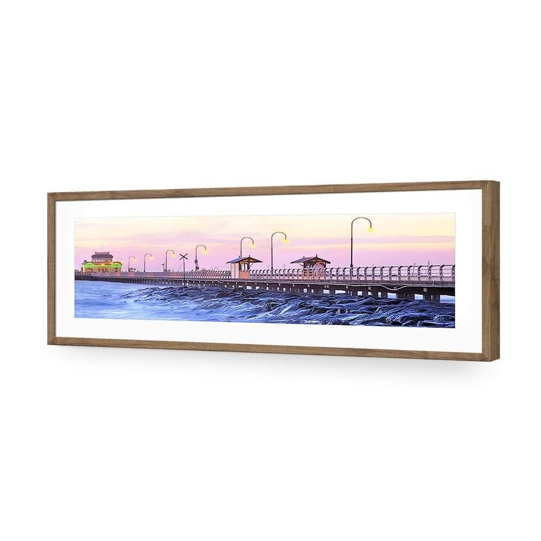 St Kilda Pier Sunset (Long) - Wall Art Designs - 1238_AL_H WAD_AP - 030 - MAT_90x30_S - 2538 - NAT