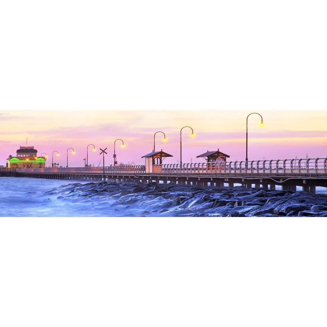 St Kilda Pier Sunset (Long) - Wall Art Designs - 1238_AL_H WAD_CP - MPY - 260 - M - S - S_60x20_NONE