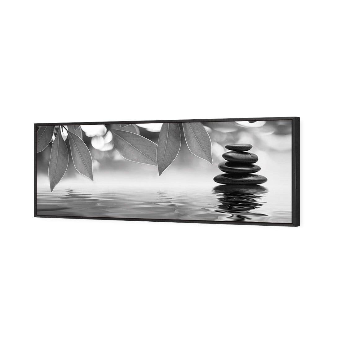 Stack of Stones Black and White (Long) - Wall Art Designs - 422_BL_H WAD_CP - MPY - 260 - M - S - S_60x20_S - 1550 - BLK