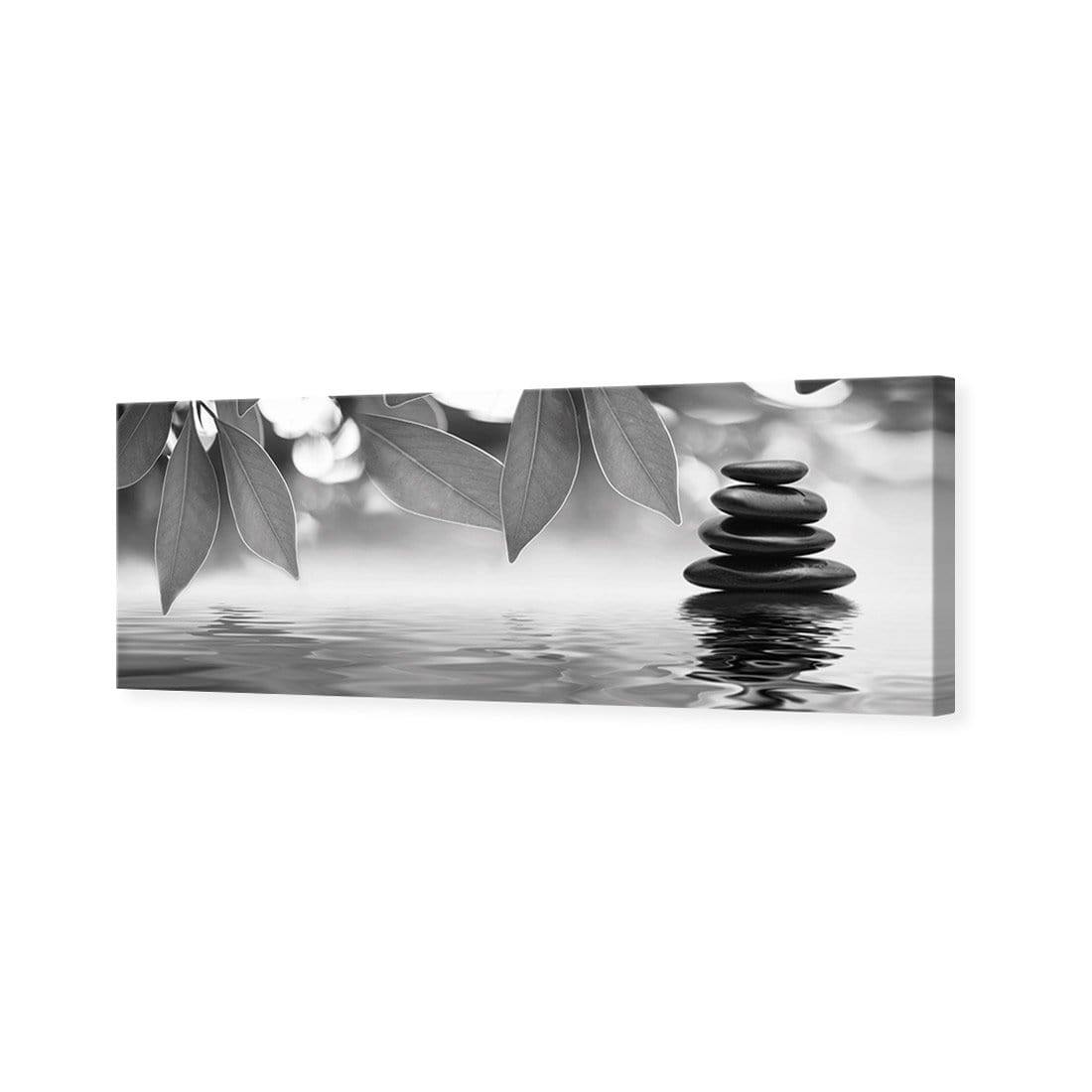 Stack of Stones Black and White (Long) - Wall Art Designs - 422_BL_H WAD_CP - MPY - 260 - M - S - S_60x20_NONE