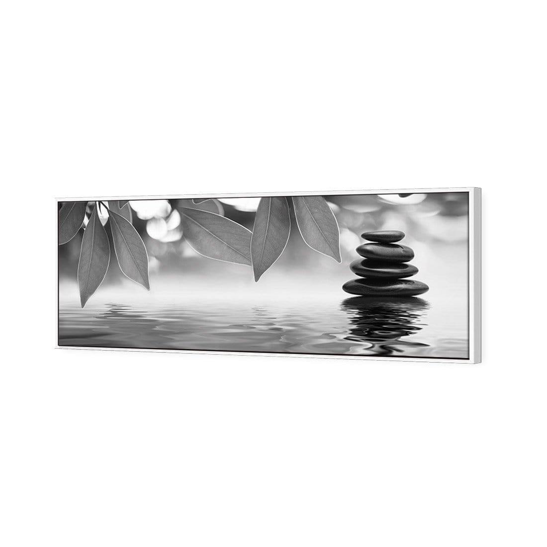 Stack of Stones Black and White (Long) - Wall Art Designs - 422_BL_H WAD_CP - MPY - 260 - M - S - S_60x20_S - 1550 - WHT