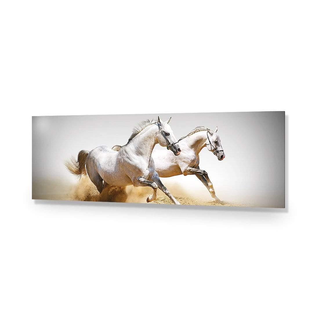 Stallions in the Dust (long) - Wall Art Designs - 461_AL_H WAD_AP - 030 - EDG_90x30_NONE