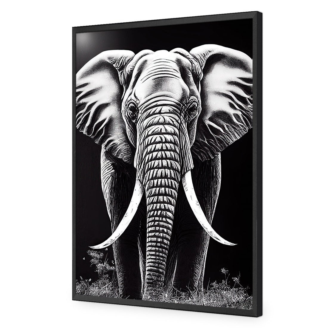 Standing Tall - Wall Art Designs - WH_1092_AR_V WAD_AP - 030 - EDG_45x30_S - 2538 - BLK