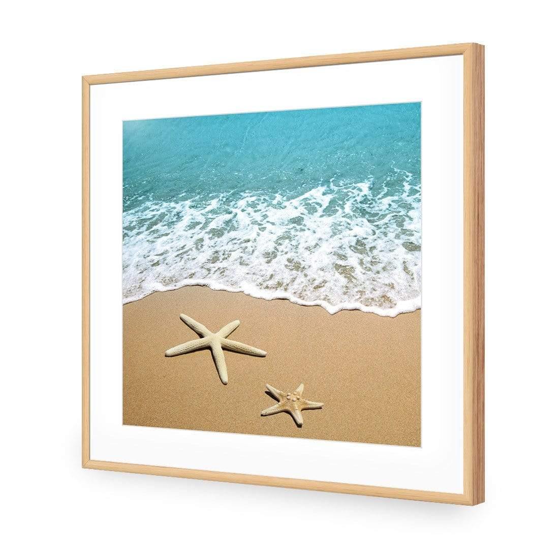 Starfish Beach (square) - Wall Art Designs - 938_AS_Q WAD_AP - 030 - MAT_37x37_S - 2538 - OAK