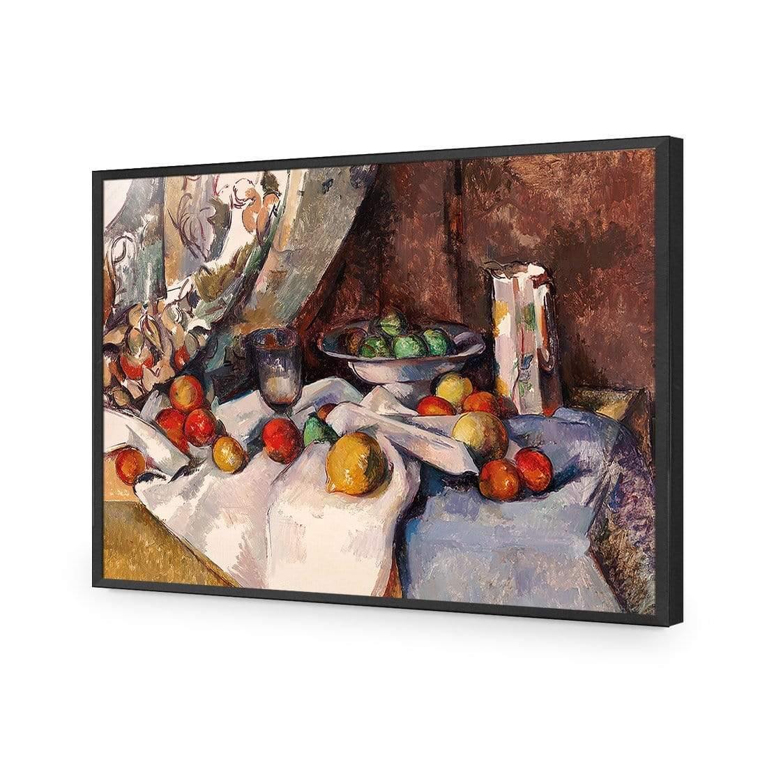 Still Life with Apples By Cezanne - Wall Art Designs - 3374_AR_H WAD_AP - 030 - EDG_45x30_S - 2538 - BLK