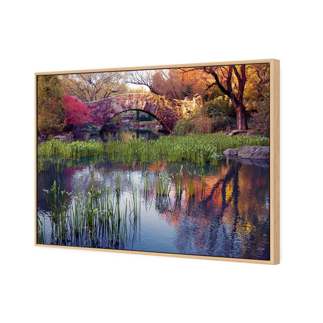 Stone Bridge in Central Park - Wall Art Designs - 736_AR_H WAD_CP - MPY - 260 - M - S - S_45x30_NONE