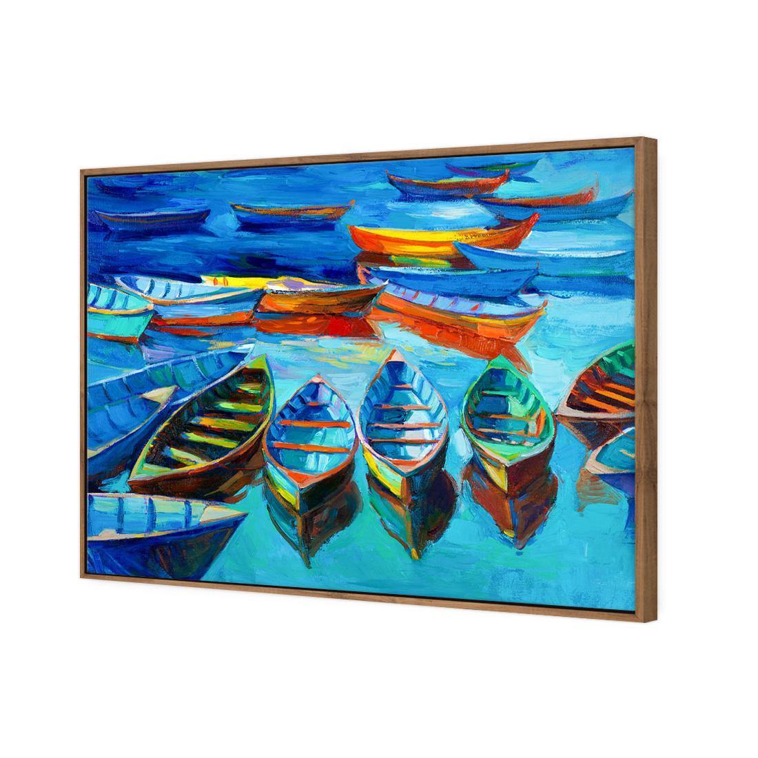 Stranded Row Boats - Wall Art Designs - 543_AR_H WAD_CP - MPY - 260 - M - S - S_45x30_NONE