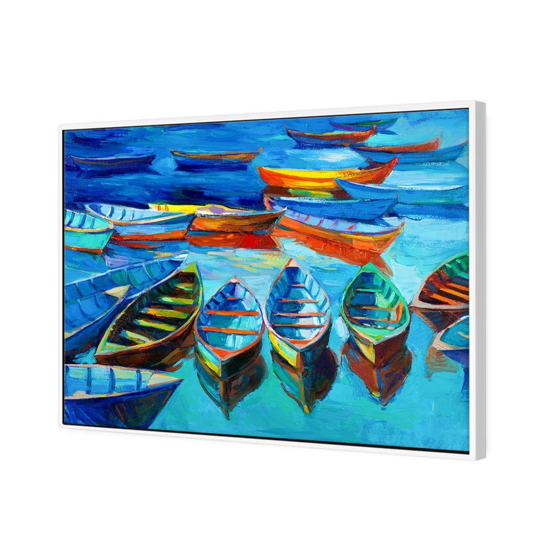 Stranded Row Boats - Wall Art Designs - 543_AR_H WAD_CP - MPY - 260 - M - S - S_45x30_NONE