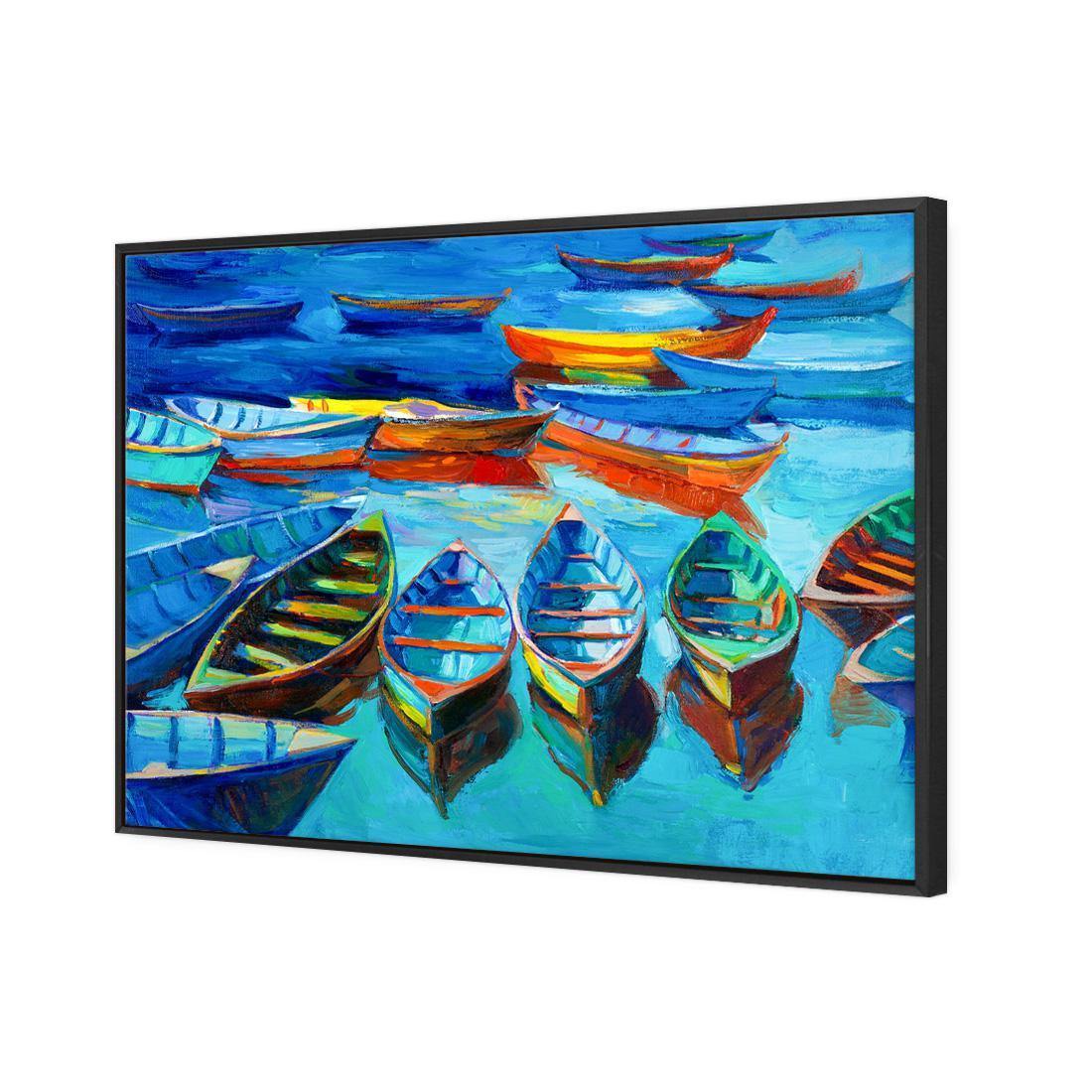 Stranded Row Boats - Wall Art Designs - 543_AR_H WAD_CP - MPY - 260 - M - S - S_45x30_NONE