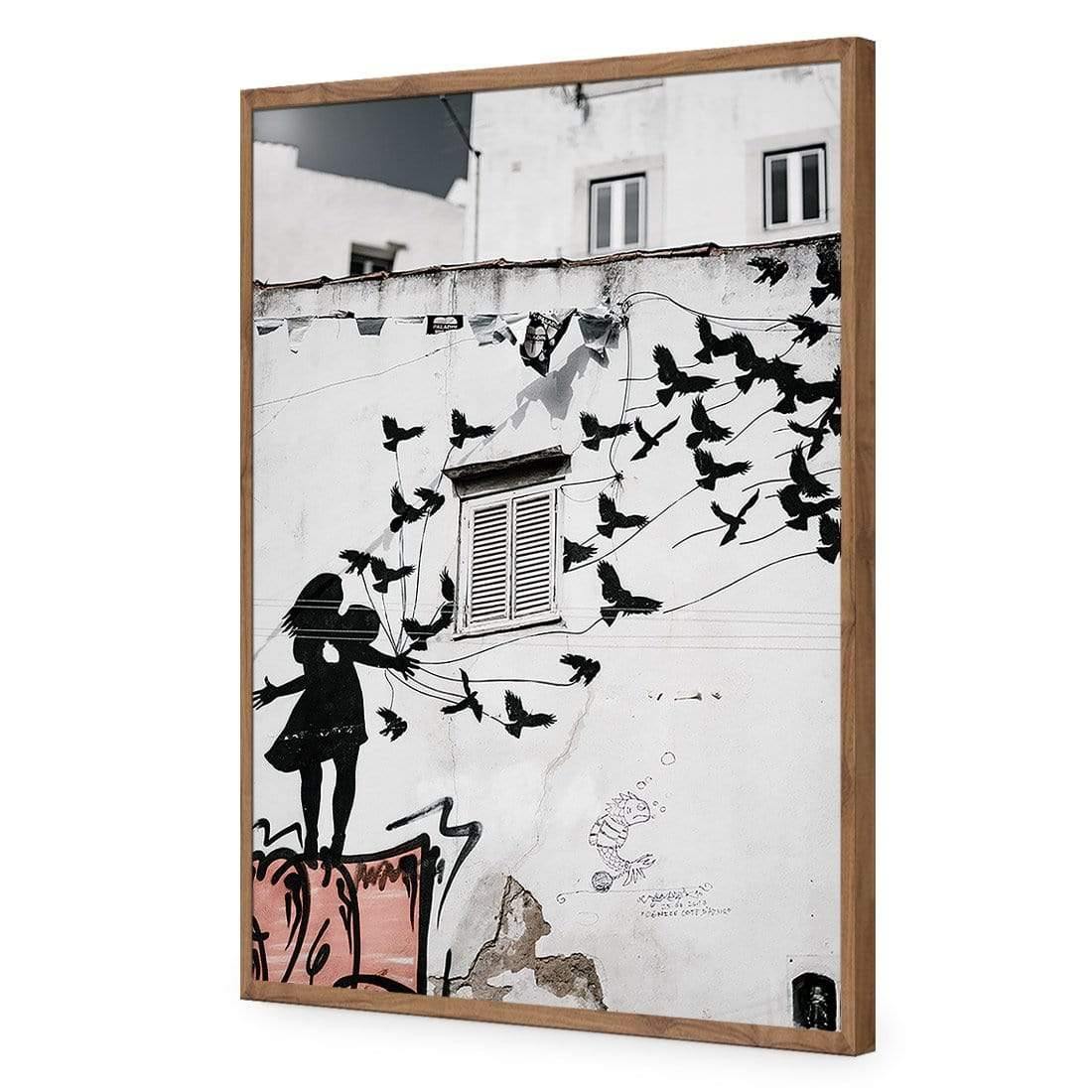 Street Art - Graffiti Birds Flying - Wall Art Designs - 3919_AR_V WAD_AP - 030 - EDG_45x30_S - 2538 - NAT