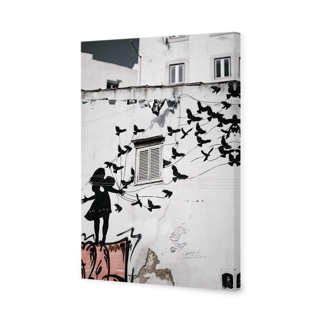 Street Art - Graffiti Birds Flying - Wall Art Designs - 3919_AR_V WAD_CP - MPY - 260 - M - S - S_45x30_NONE