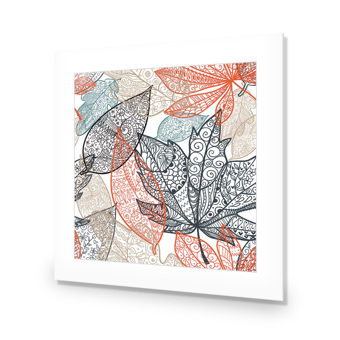 Summer Filigree (square) - Wall Art Designs - 2089_AS_Q WAD_AP - 030 - MAT_37x37_NONE