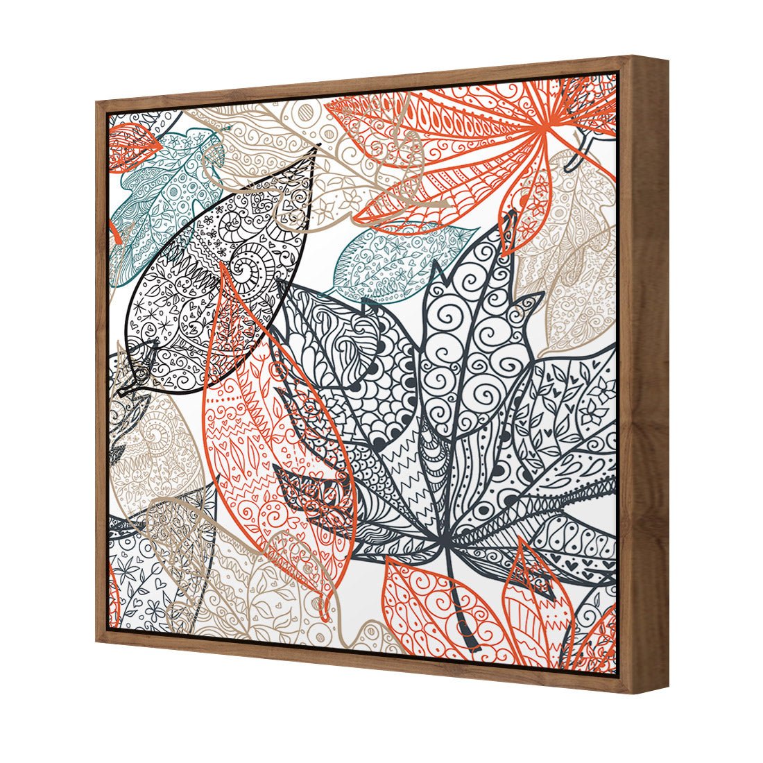 Summer Filigree (square) - Wall Art Designs - 2089_AS_Q WAD_CP - MPY - 260 - M - S - S_37x37_S - 1550 - NAT