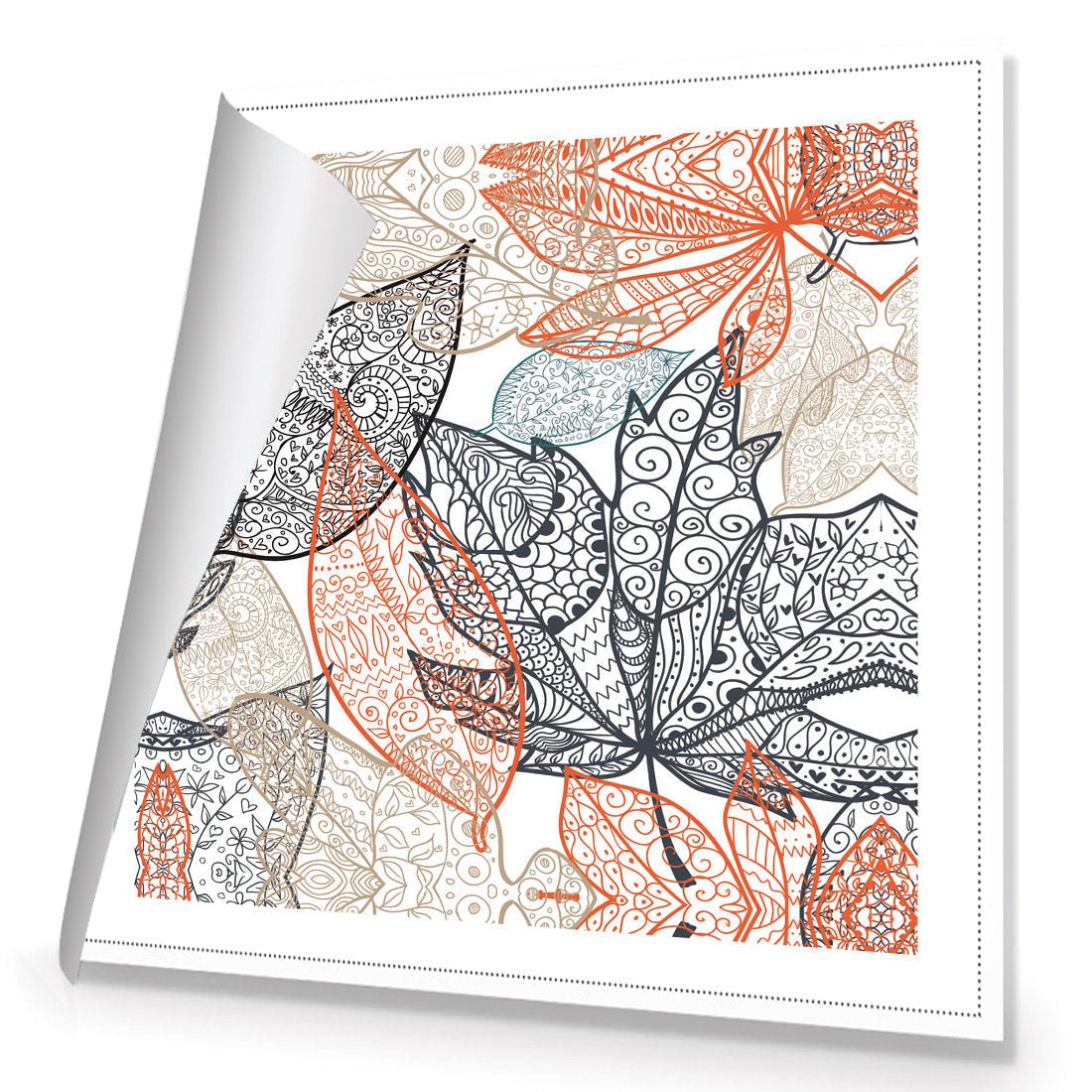 Summer Filigree (square) - Wall Art Designs - 2089_AS_Q WAD_CP - MPY - 260 - M - R_37x37_NONE