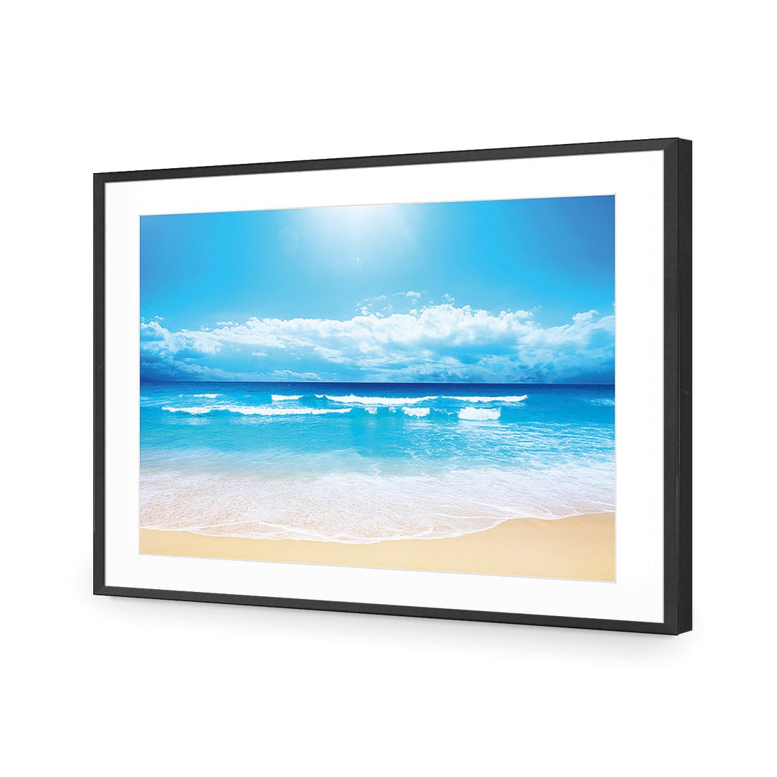 Summertime Beach - Wall Art Designs - 1218_AR_H WAD_AP - 030 - MAT_45x30_S - 2538 - BLK