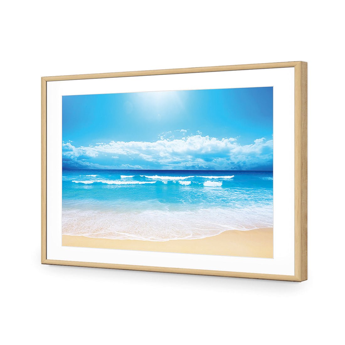 Summertime Beach - Wall Art Designs - 1218_AR_H WAD_AP - 030 - MAT_45x30_S - 2538 - OAK