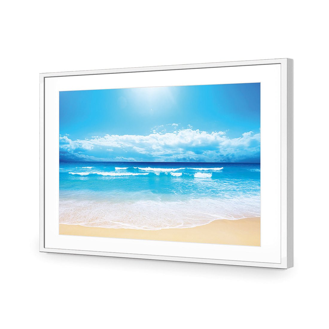 Summertime Beach - Wall Art Designs - 1218_AR_H WAD_AP - 030 - MAT_45x30_S - 2538 - WHT