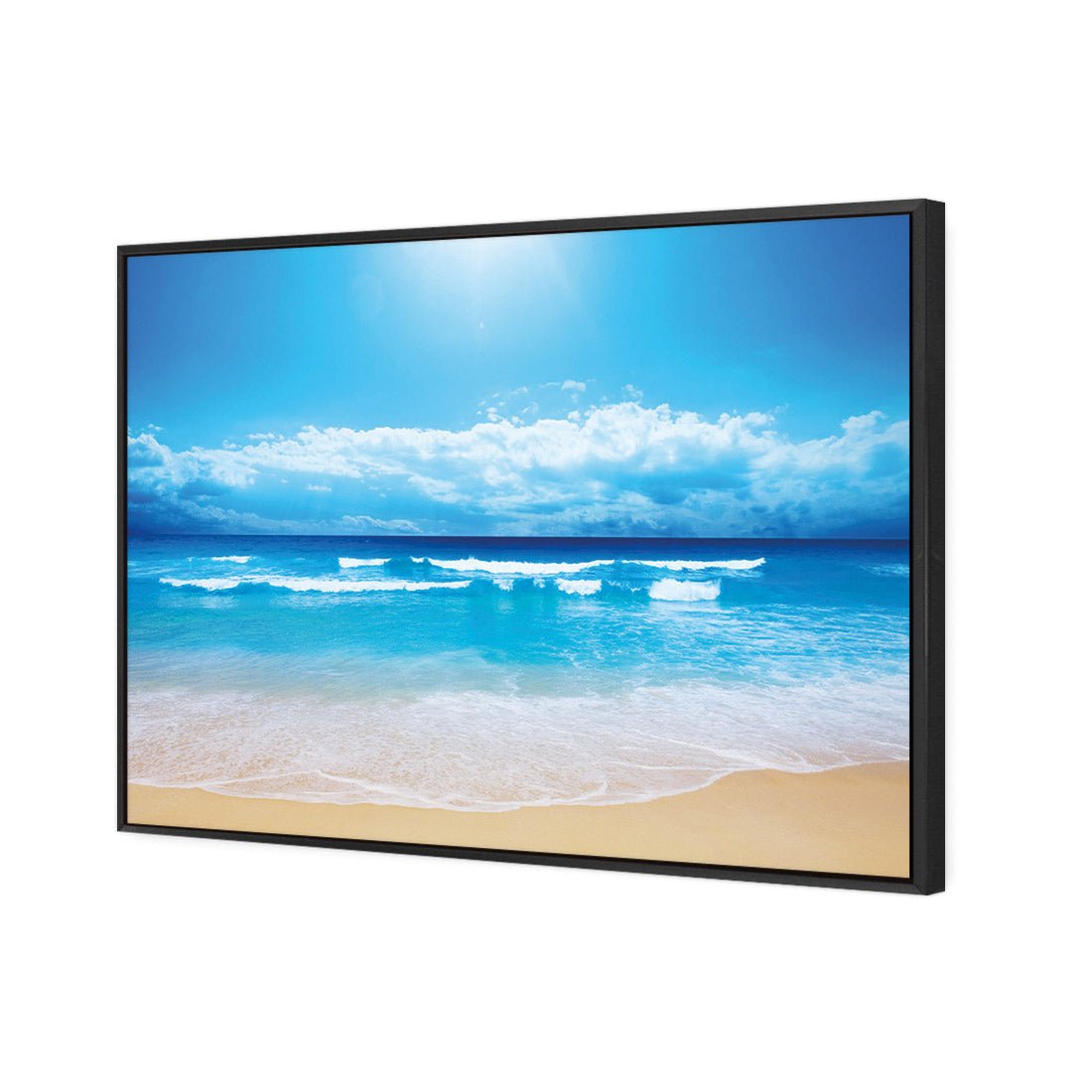 Summertime Beach - Wall Art Designs - 1218_AR_H WAD_CP - MPY - 260 - M - S - S_45x30_S - 1550 - BLK