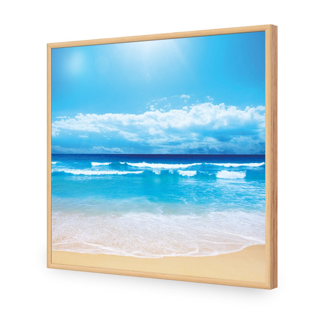 Summertime Beach (square) - Wall Art Designs - 1218_AS_Q WAD_AP - 030 - EDG_37x37_S - 2538 - OAK