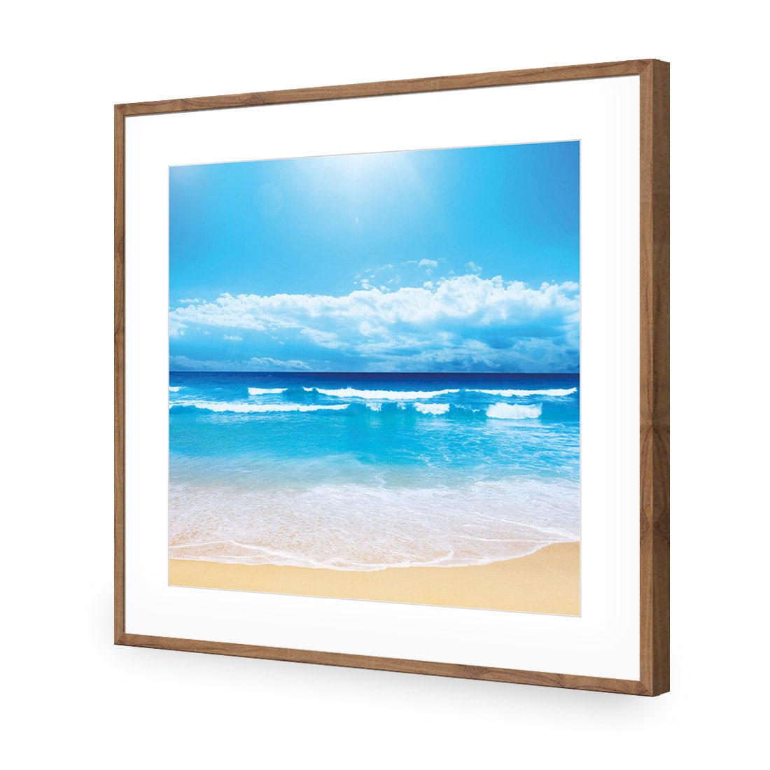 Summertime Beach (square) - Wall Art Designs - 1218_AS_Q WAD_AP - 030 - MAT_37x37_S - 2538 - NAT