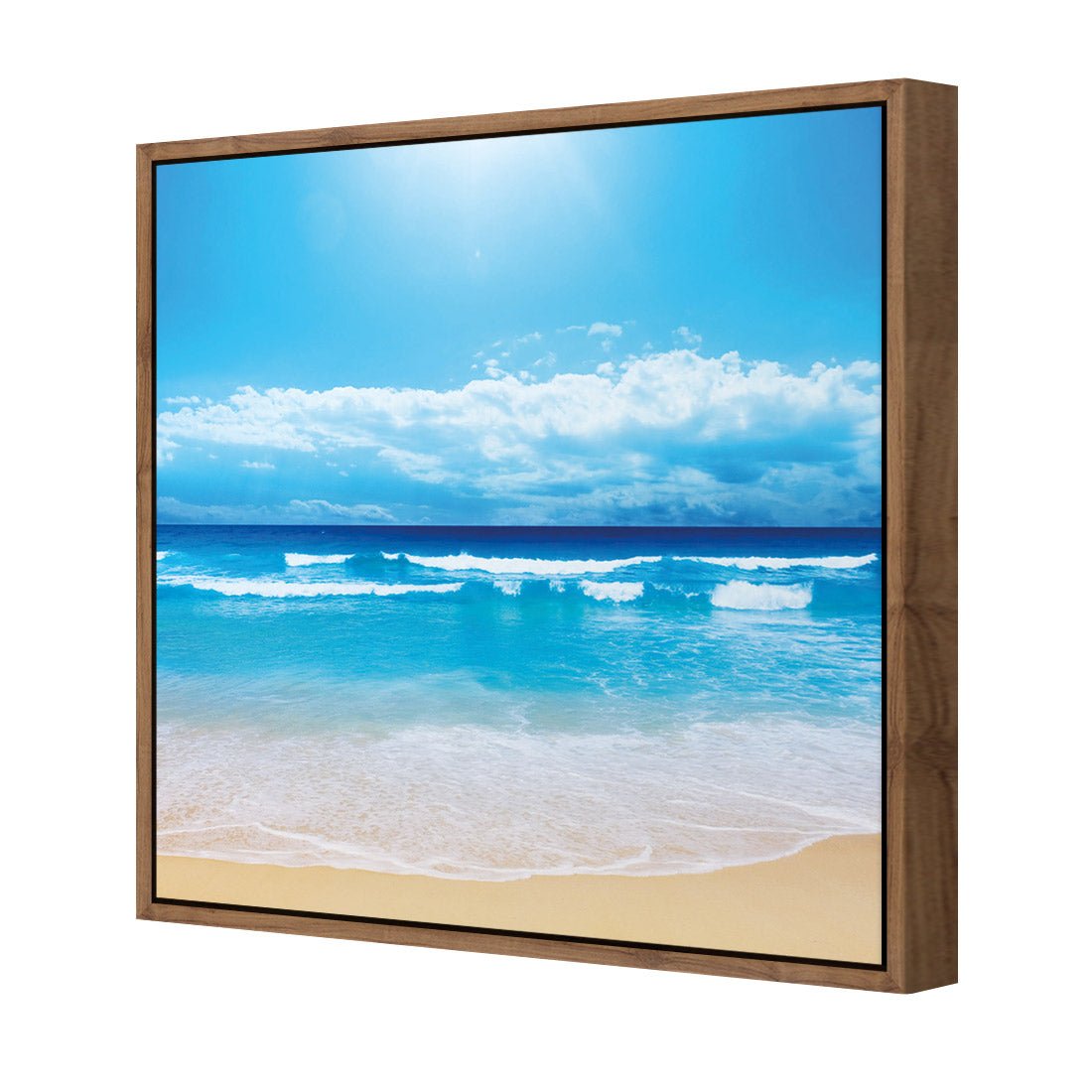 Summertime Beach (square) - Wall Art Designs - 1218_AS_Q WAD_CP - MPY - 260 - M - S - S_37x37_S - 1550 - NAT