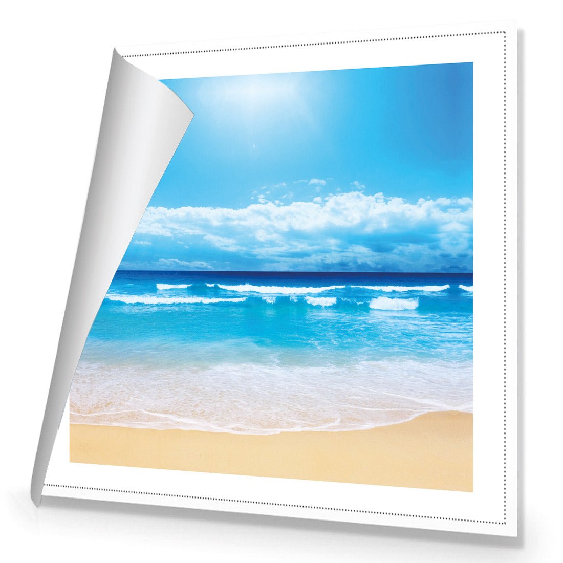 Summertime Beach (square) - Wall Art Designs - 1218_AS_Q WAD_CP - MPY - 260 - M - R_37x37_NONE