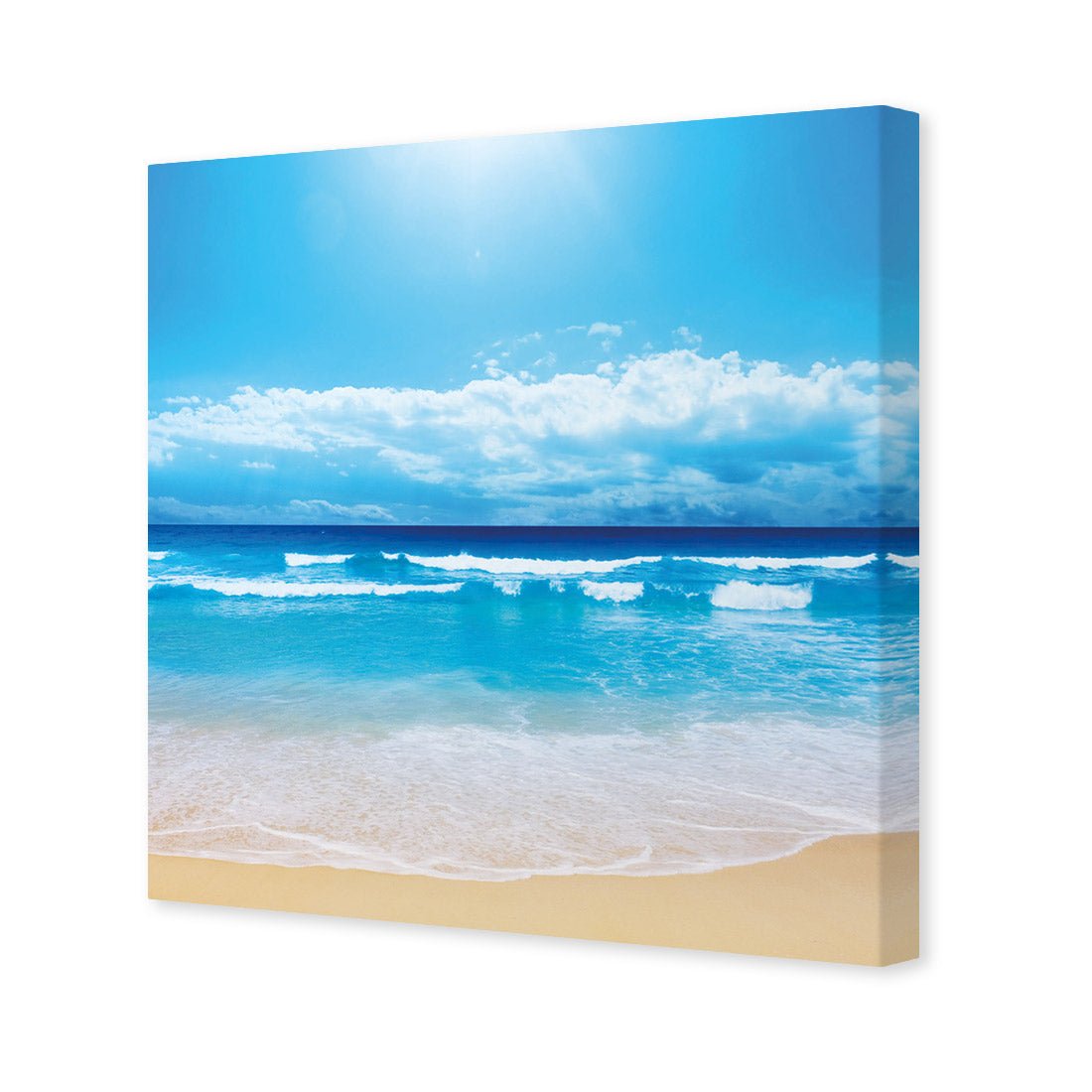 Summertime Beach (square) - Wall Art Designs - 1218_AS_Q WAD_CP - MPY - 260 - M - S - S_37x37_NONE