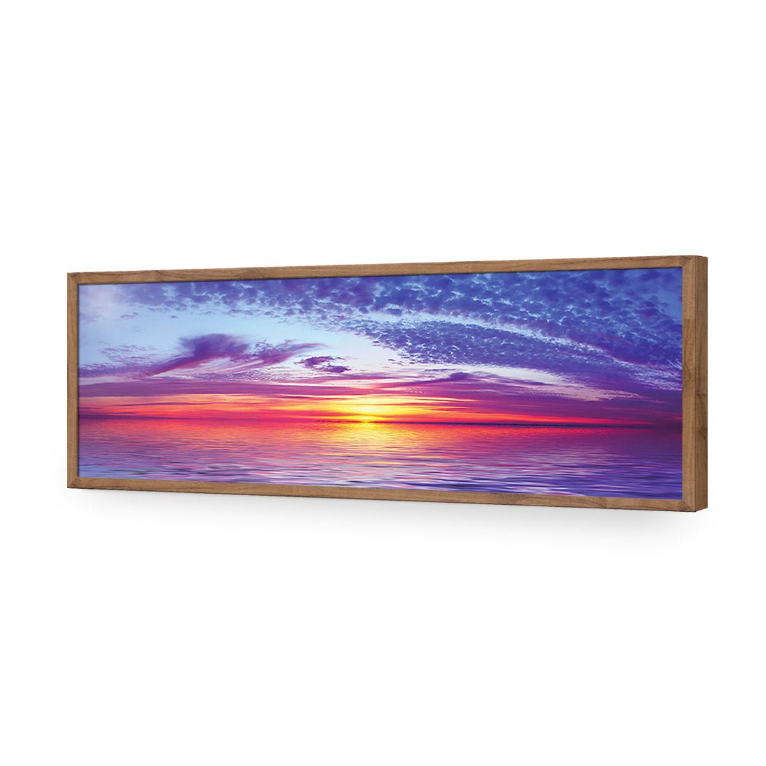 Sun over Purple Water (long) - Wall Art Designs - 1465_AL_H WAD_AP - 030 - EDG_90x30_S - 2538 - NAT