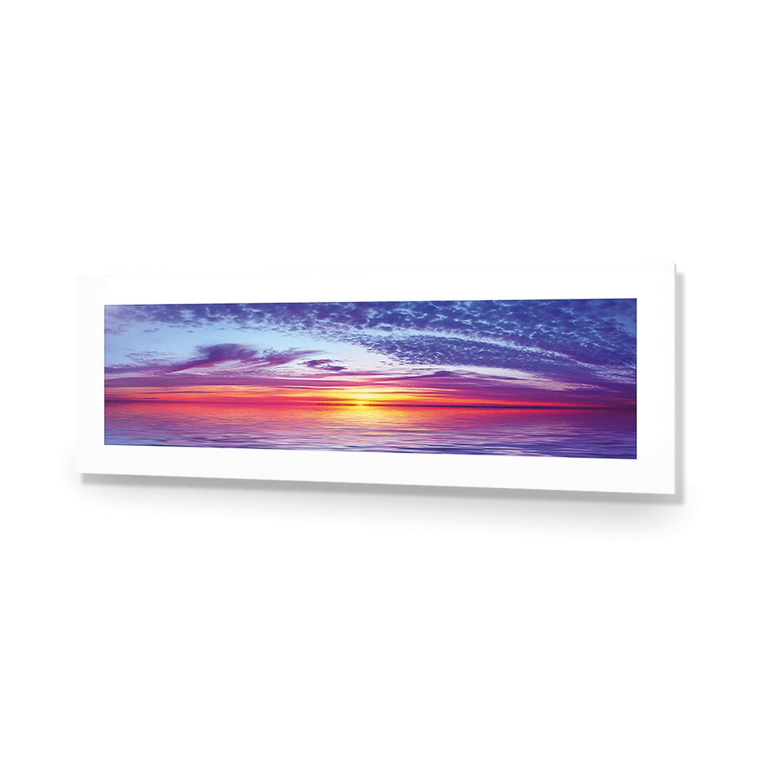 Sun over Purple Water (long) - Wall Art Designs - 1465_AL_H WAD_AP - 030 - MAT_90x30_NONE