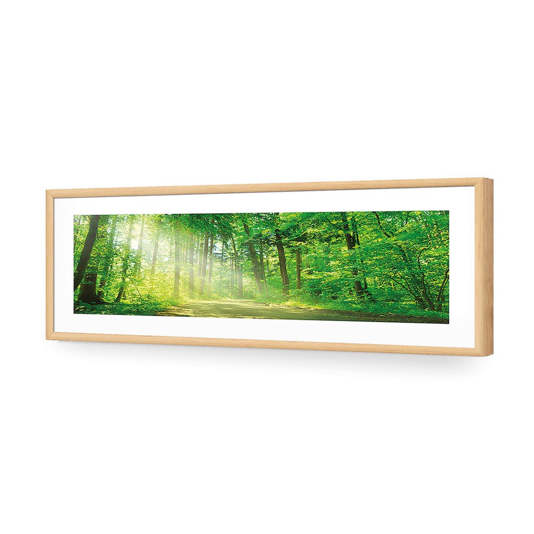 Sunlit Path (long) - Wall Art Designs - 2231_AL_H WAD_AP - 030 - MAT_90x30_S - 2538 - OAK