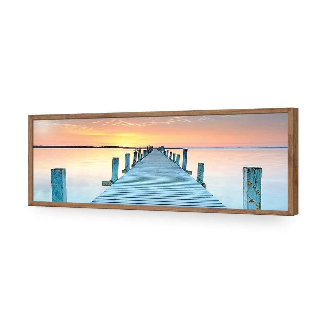 Sunset Pier (Long) - Wall Art Designs - 1249_AL_H WAD_AP - 030 - EDG_90x30_S - 2538 - NAT