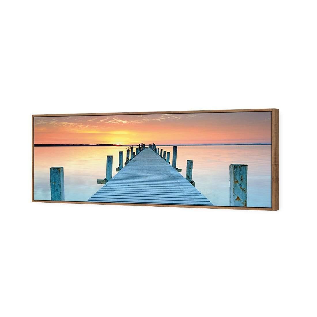 Sunset Pier (Long) - Wall Art Designs - 1249_AL_H WAD_CP - MPY - 260 - M - S - S_60x20_S - 1550 - NAT