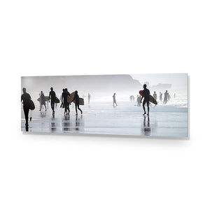 Surfers in the Mist (Long) | Classic Acrylic | No Frame No Border