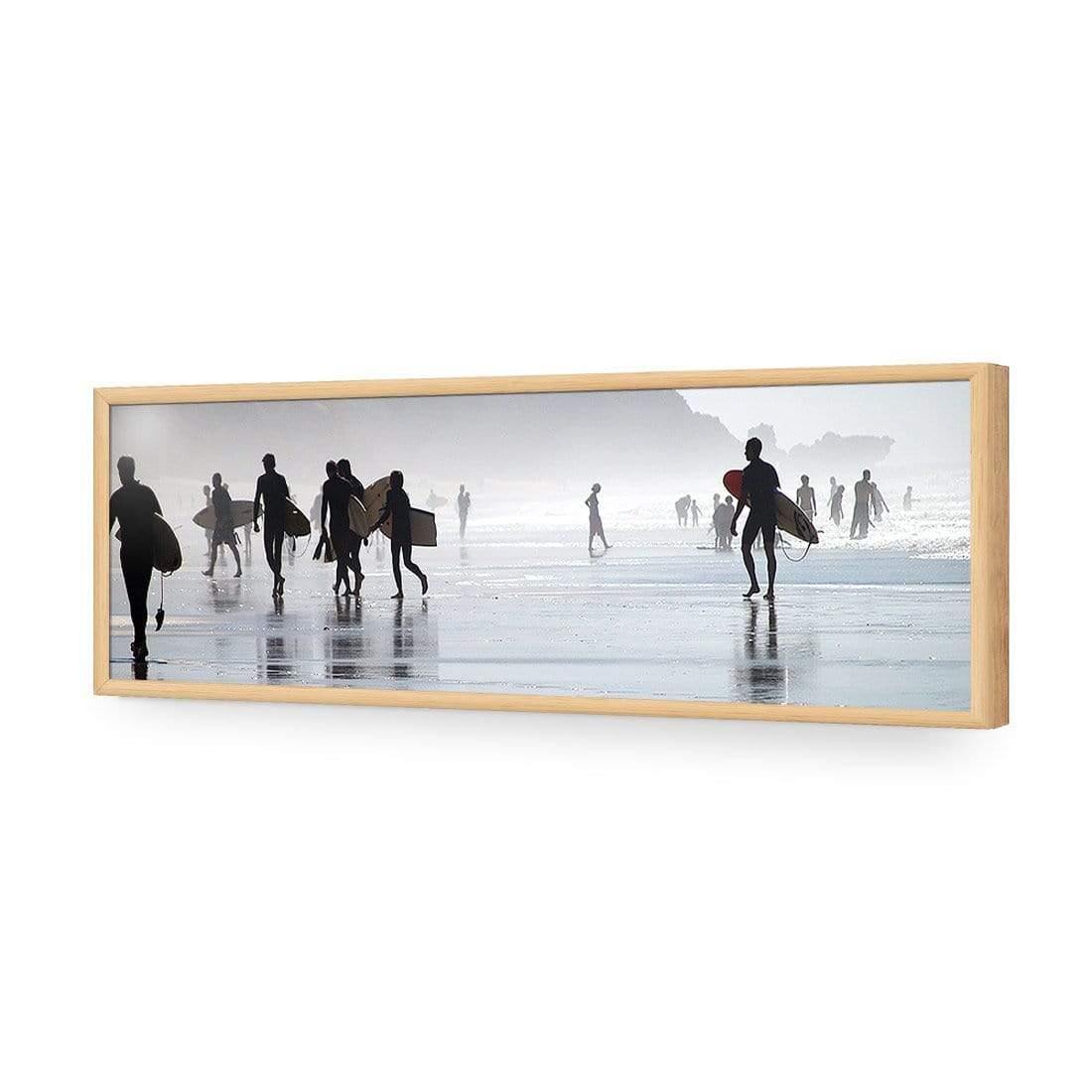 Surfers in the Mist (Long) - Wall Art Designs - 805_AL_H WAD_AP - 030 - EDG_90x30_S - 2538 - OAK