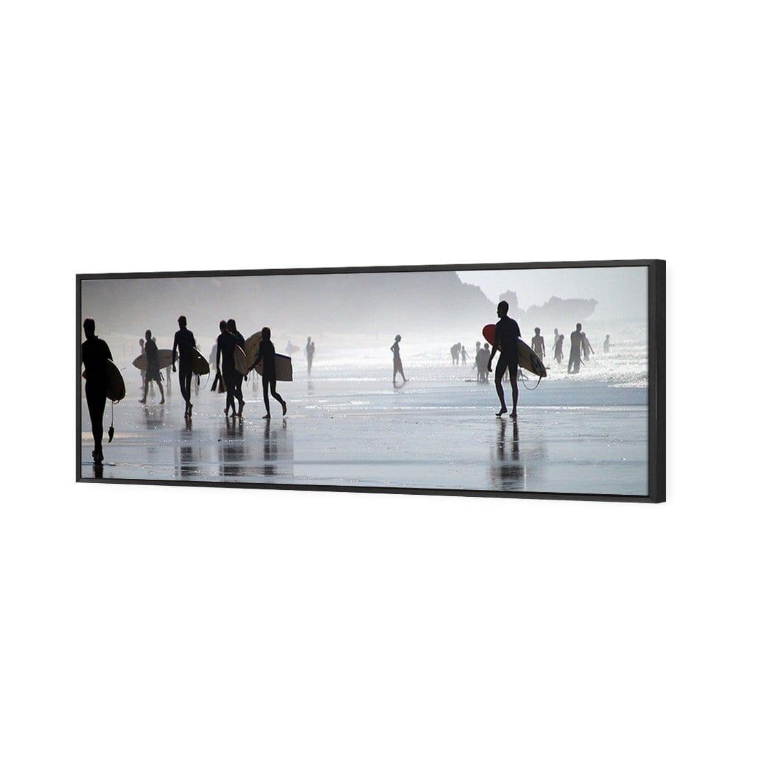 Surfers in the Mist (Long) - Wall Art Designs - 805_AL_H WAD_CP - MPY - 260 - M - S - S_60x20_S - 1550 - BLK