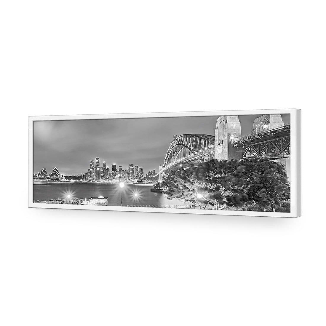 Sydney Harbour and Opera House (long) - Wall Art Designs - 1478_AL_H WAD_AP - 030 - EDG_90x30_S - 2538 - WHT