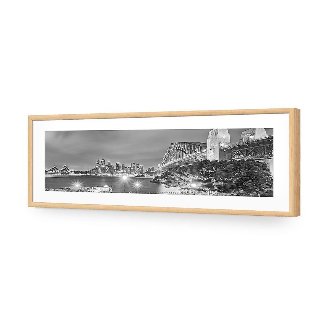 Sydney Harbour and Opera House (long) - Wall Art Designs - 1478_AL_H WAD_AP - 030 - MAT_90x30_S - 2538 - OAK