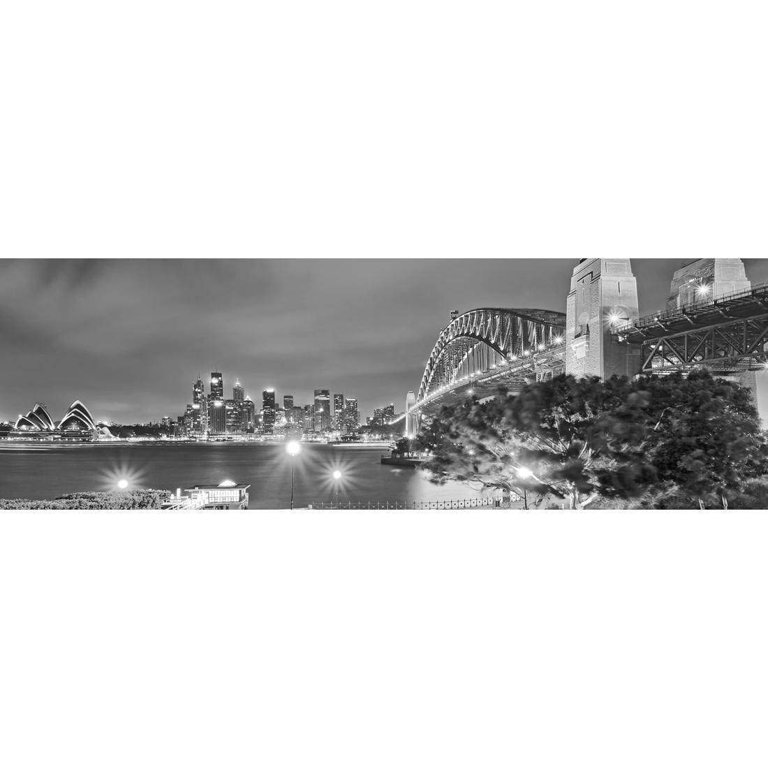 Sydney Harbour and Opera House (long) - Wall Art Designs - 1478_AL_H WAD_CP - MPY - 260 - M - S - S_60x20_NONE