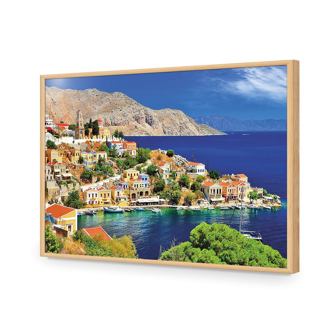 Symi Island, Greece - Wall Art Designs - 2135_AR_H WAD_AP - 030 - EDG_45x30_S - 2538 - OAK