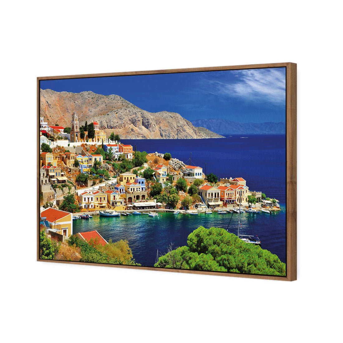 Symi Island, Greece - Wall Art Designs - 2135_AR_H WAD_CP - MPY - 260 - M - S - S_45x30_S - 1550 - NAT