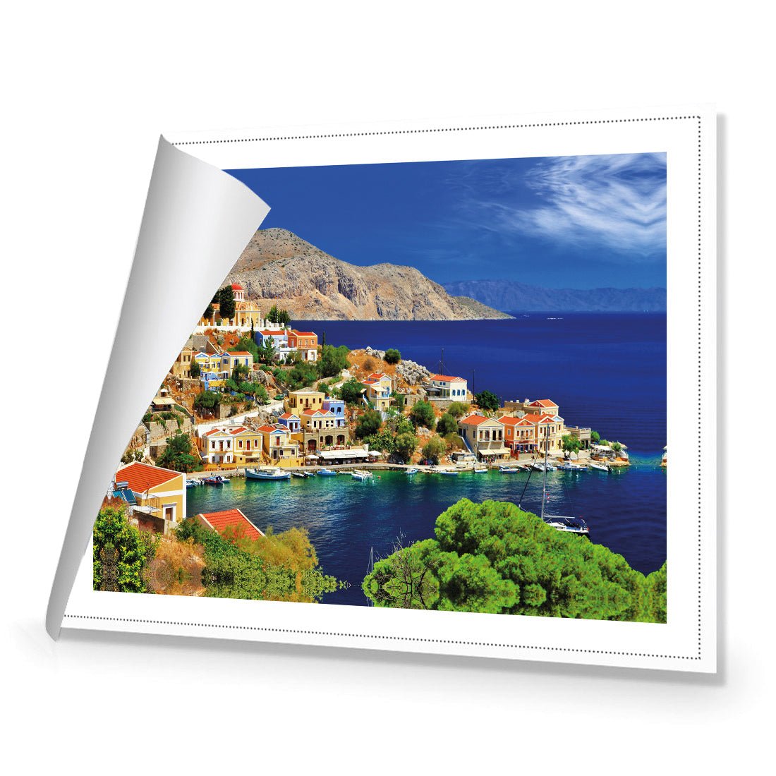 Symi Island, Greece - Wall Art Designs - 2135_AR_H WAD_CP - MPY - 260 - M - R_45x30_NONE