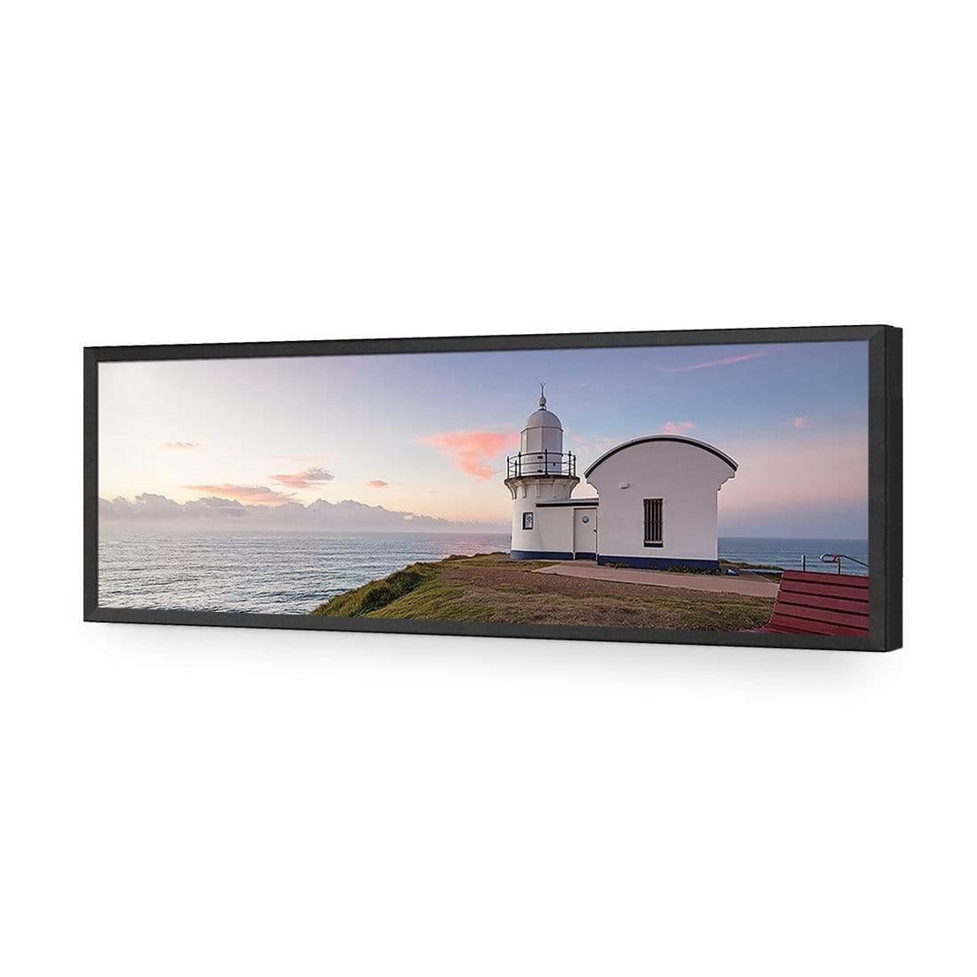 Tacking Point Lighthouse Sunset - Wall Art Designs - 1949_AL_H WAD_AP - 030 - EDG_90x30_S - 2538 - BLK