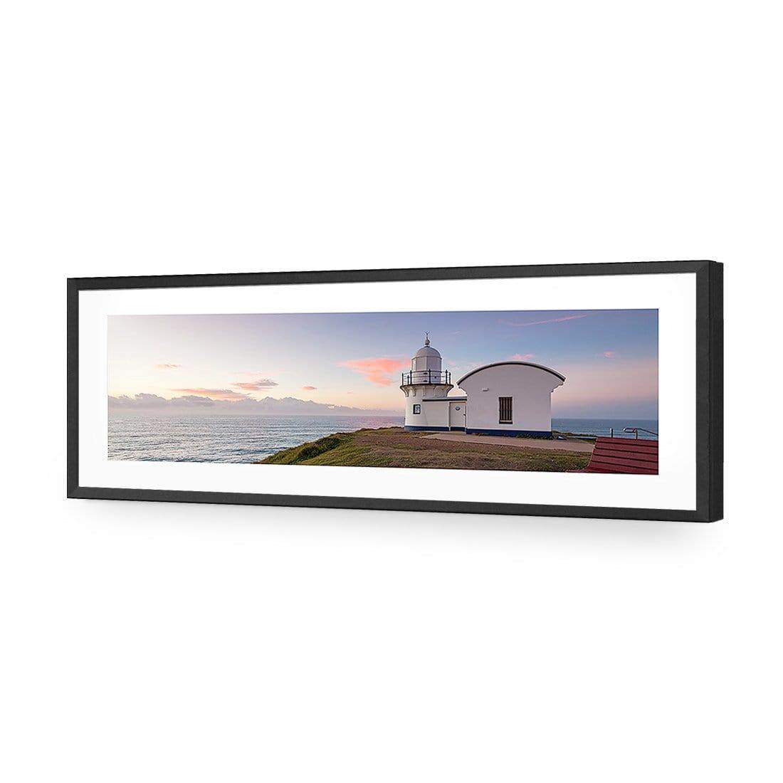 Tacking Point Lighthouse Sunset - Wall Art Designs - 1949_AL_H WAD_AP - 030 - MAT_90x30_S - 2538 - BLK