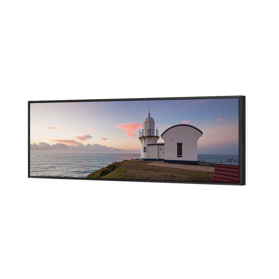 Tacking Point Lighthouse Sunset - Wall Art Designs - 1949_AL_H WAD_CP - MPY - 260 - M - S - S_60x20_S - 1550 - BLK