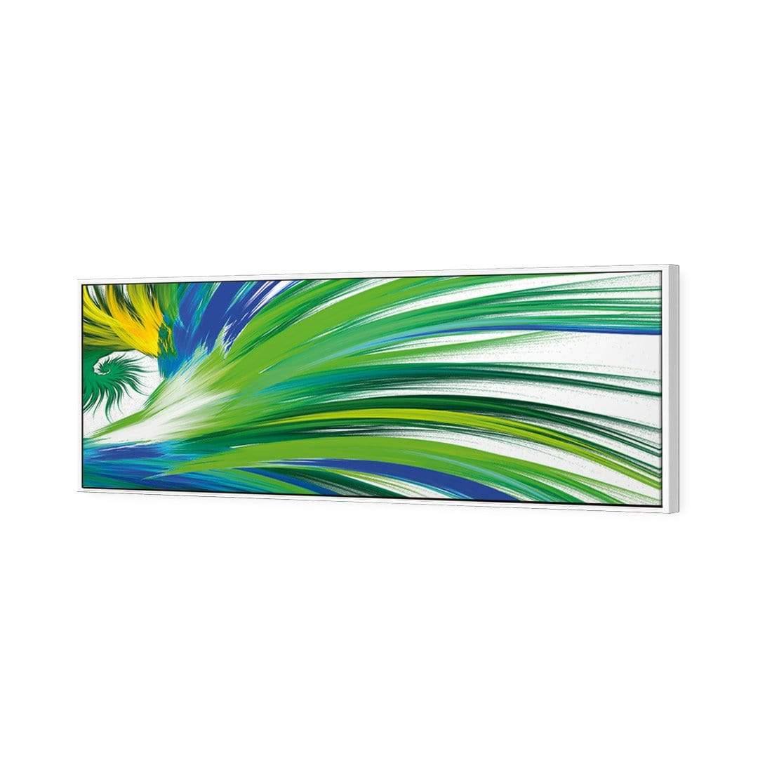 Tail Feathers, Blue (long) - Wall Art Designs - 2413_DL_H WAD_CP - MPY - 260 - M - S - S_60x20_S - 1550 - WHT