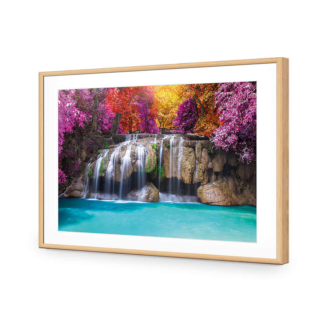 Thai Waterfall Wonder - Wall Art Designs - 3982_AR_H WAD_AP - 030 - MAT_45x30_S - 2538 - OAK