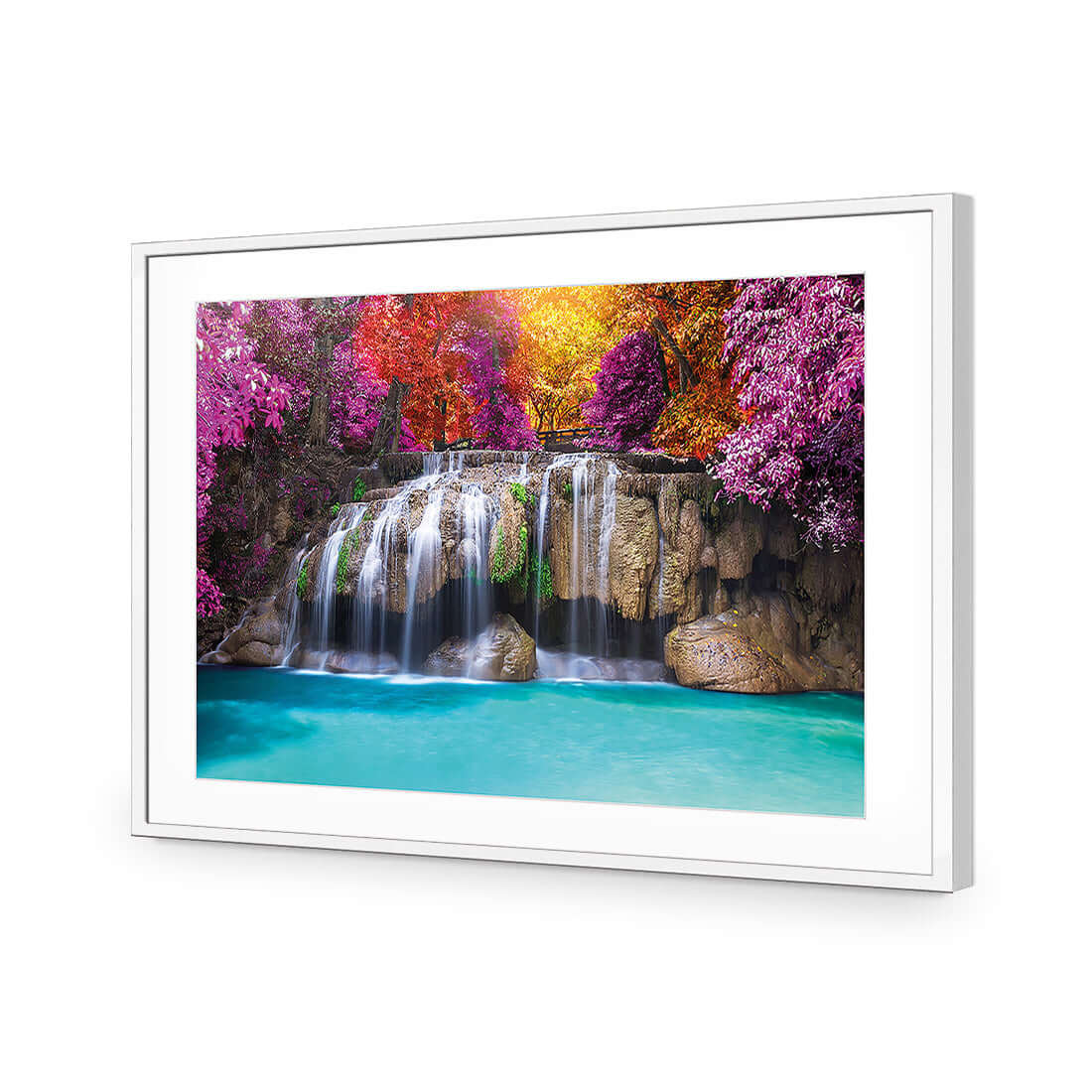 Thai Waterfall Wonder - Wall Art Designs - 3982_AR_H WAD_AP - 030 - MAT_45x30_S - 2538 - WHT