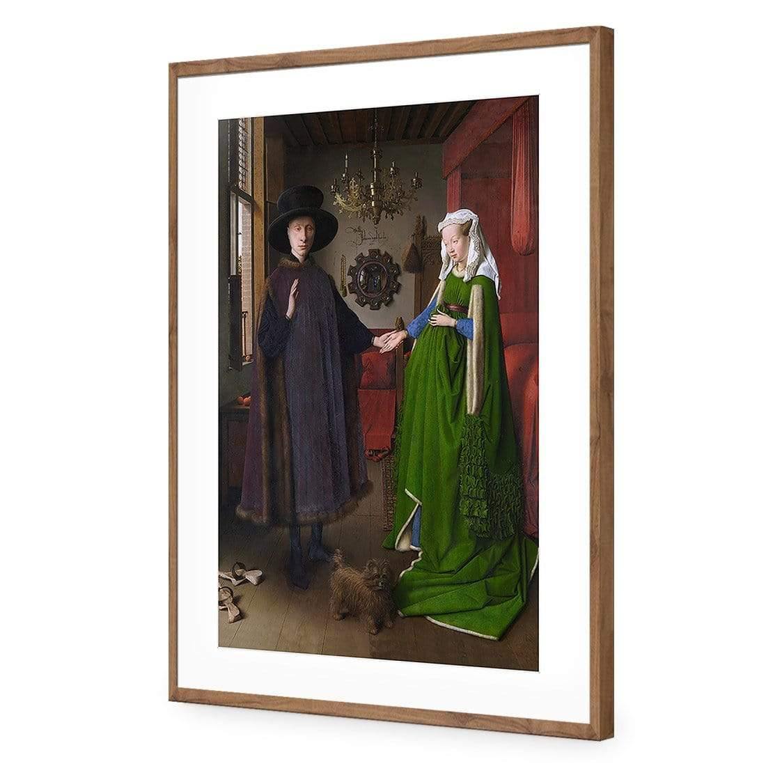 The Arnolfini Portrait by Jan van Eyek - Wall Art Designs - 3822_AR_V WAD_AP - 030 - MAT_45x30_S - 2538 - NAT