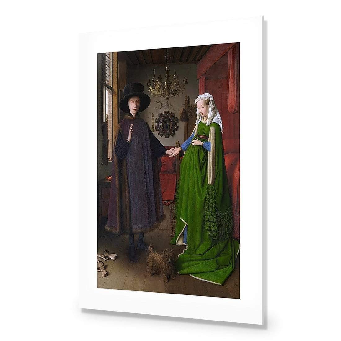 The Arnolfini Portrait by Jan van Eyek - Wall Art Designs - 3822_AR_V WAD_AP - 030 - MAT_45x30_NONE